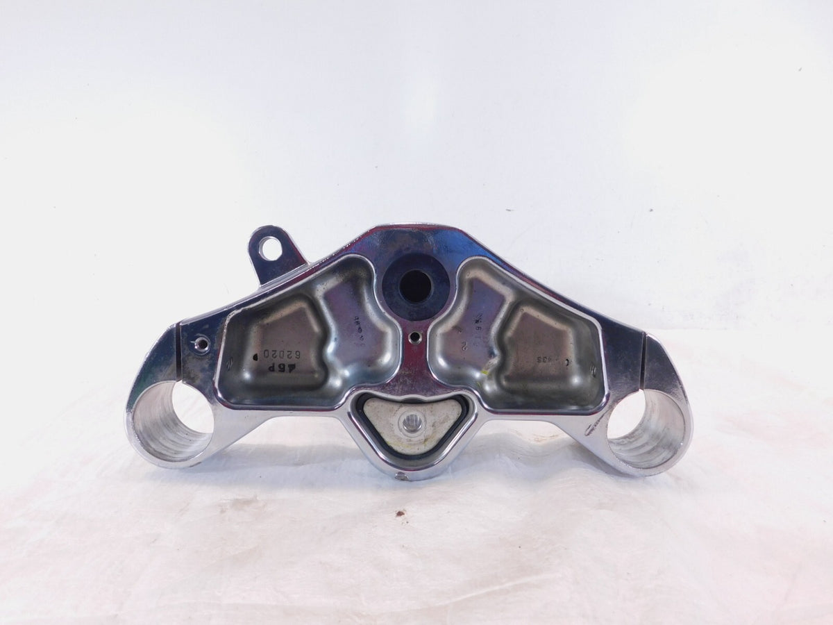 2004-2006 Victory Vegas Chrome Front Fork Triple Tree Brackets w/ Steering Stem - C3 Cycle