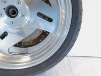 1995 & 1996 Buell M2 Thunderbolt Marchesini Silver Front Wheel Rim & Tire - C3 Cycle
