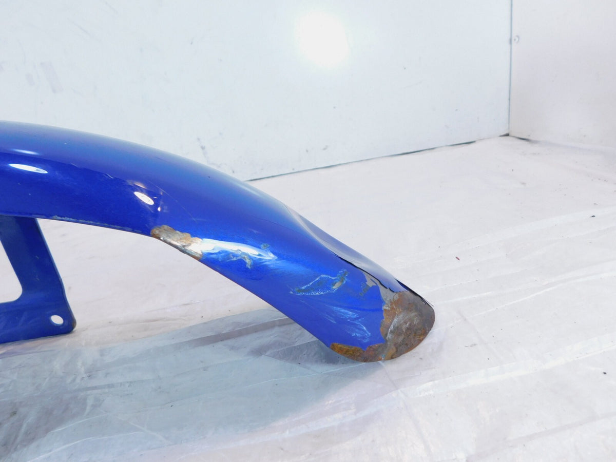 Harley Davidson Sportster 883 & 1200 Blue Front Wheel Cover Fender - Dented - C3 Cycle