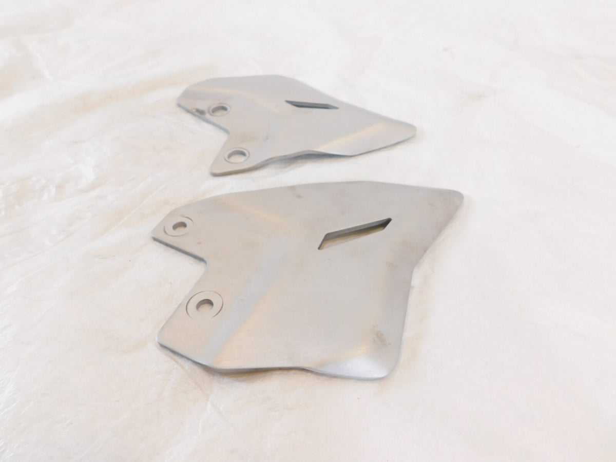 2017-2024 Kawasaki Ninja 650 ABS EX650 Z650 Front Left/Right Footpeg Heel Guards