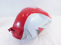 1999-2002 Yamaha YZFR6 YZF R6 Red White Gas Petrol Fuel Tank Reservoir - Dented - C3 Cycle