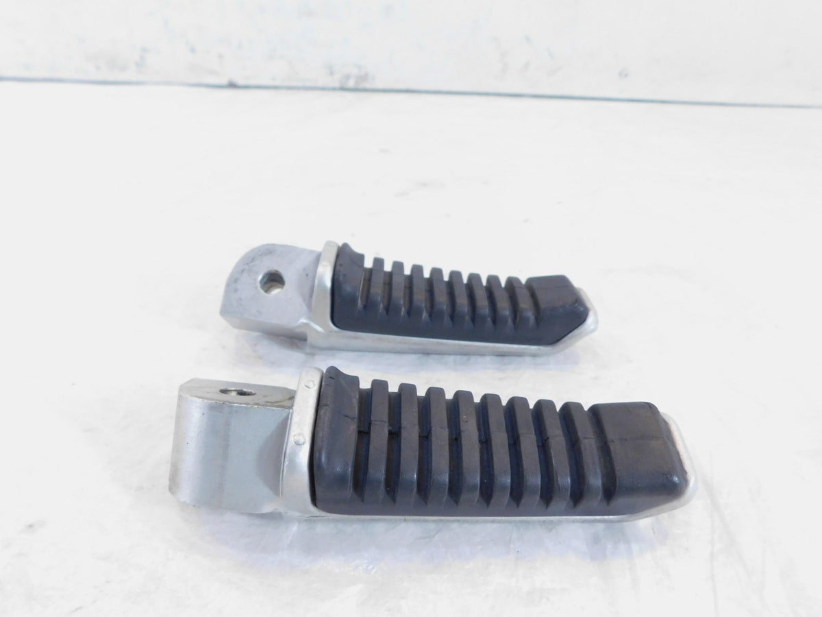 Ducati Sport Touring ST2 ST3 & ST4 Silver Rear Left/Right Footrest Foot Pegs - C3 Cycle