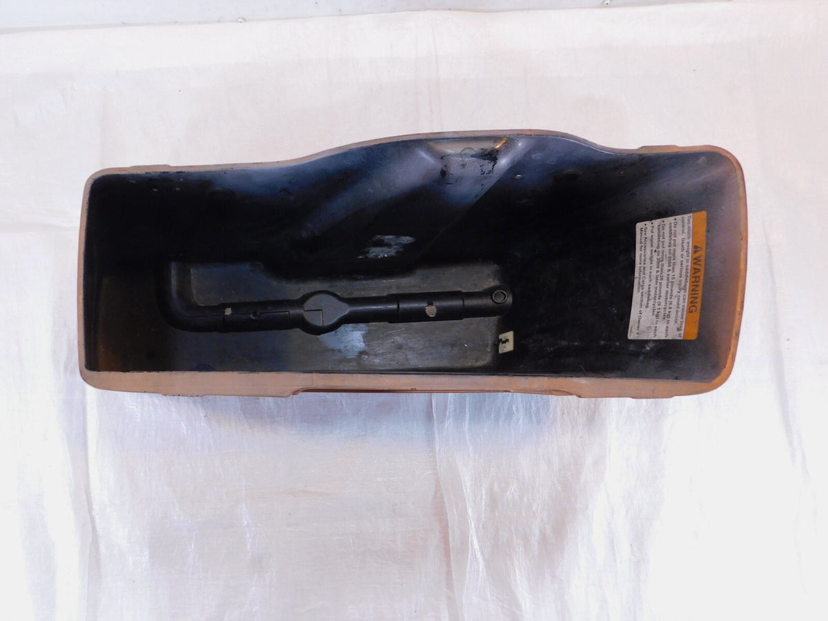 Harley Davidson Road King Street & Electra Glide Orange Right Saddlebag Bottom - C3 Cycle