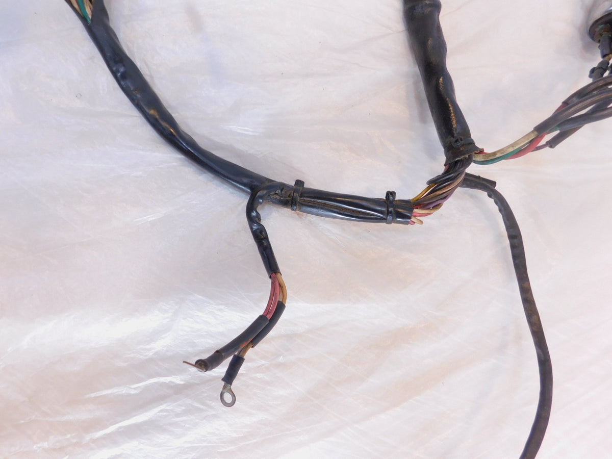 1984-1985 Harley Davidson Sportster XLH Ironhead 1000 Main Wire Harness -Damage - C3 Cycle