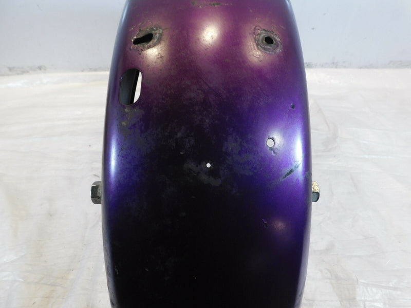 01-05 Harley Touring Road King & Electra Glide Purple Rear Wheel Fender - Dented