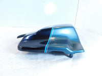 Harley Touring Road King Electra Glide Ultra Classic Blue Black Left Side Cover - C3 Cycle