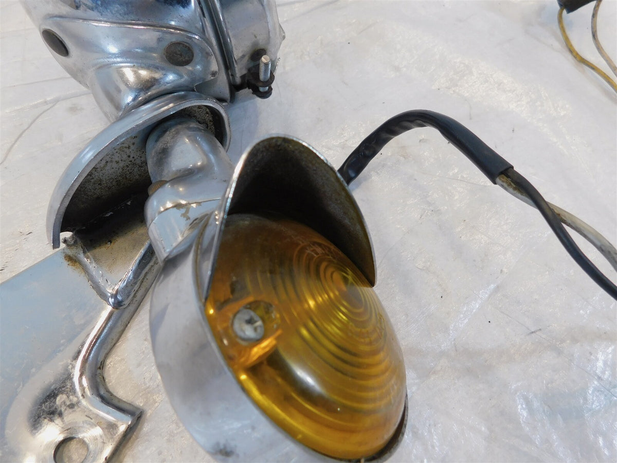 1984 1985 Harley Davidson Electra Glide Right Auxiliary Passing Side Light Lamp - C3 Cycle