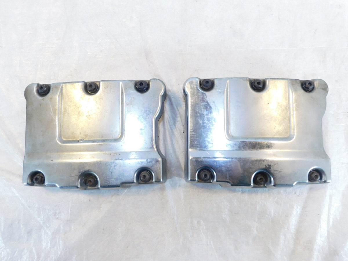 Harley Davidson Touring Dyna & Softail Chrome Cylinder Head Rocker Boxes - C3 Cycle