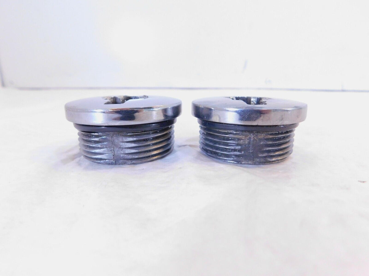 86 & 87 Harley Davidson Sportster 883 & 1100 Front Fork Tube Plug Caps 45993-86 - C3 Cycle
