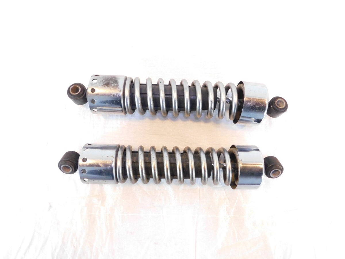 Harley Davidson Dyna Super Glide Wide Glide Chrome 12.75" Shock Absorbers - BENT