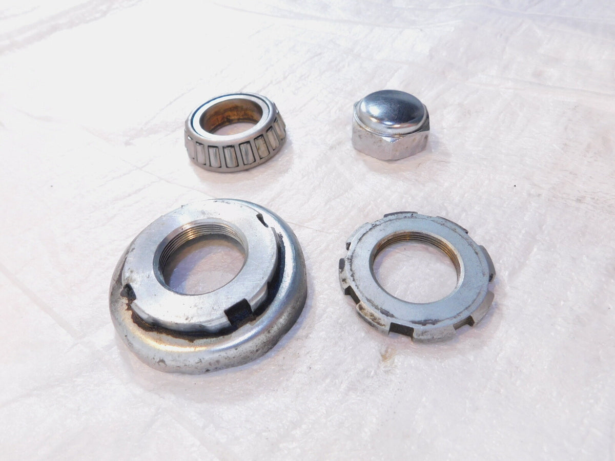 Honda VTX1800 VTX1800S VTX1800R Front Steering Stem Bearings & Top Thread Bolt - C3 Cycle
