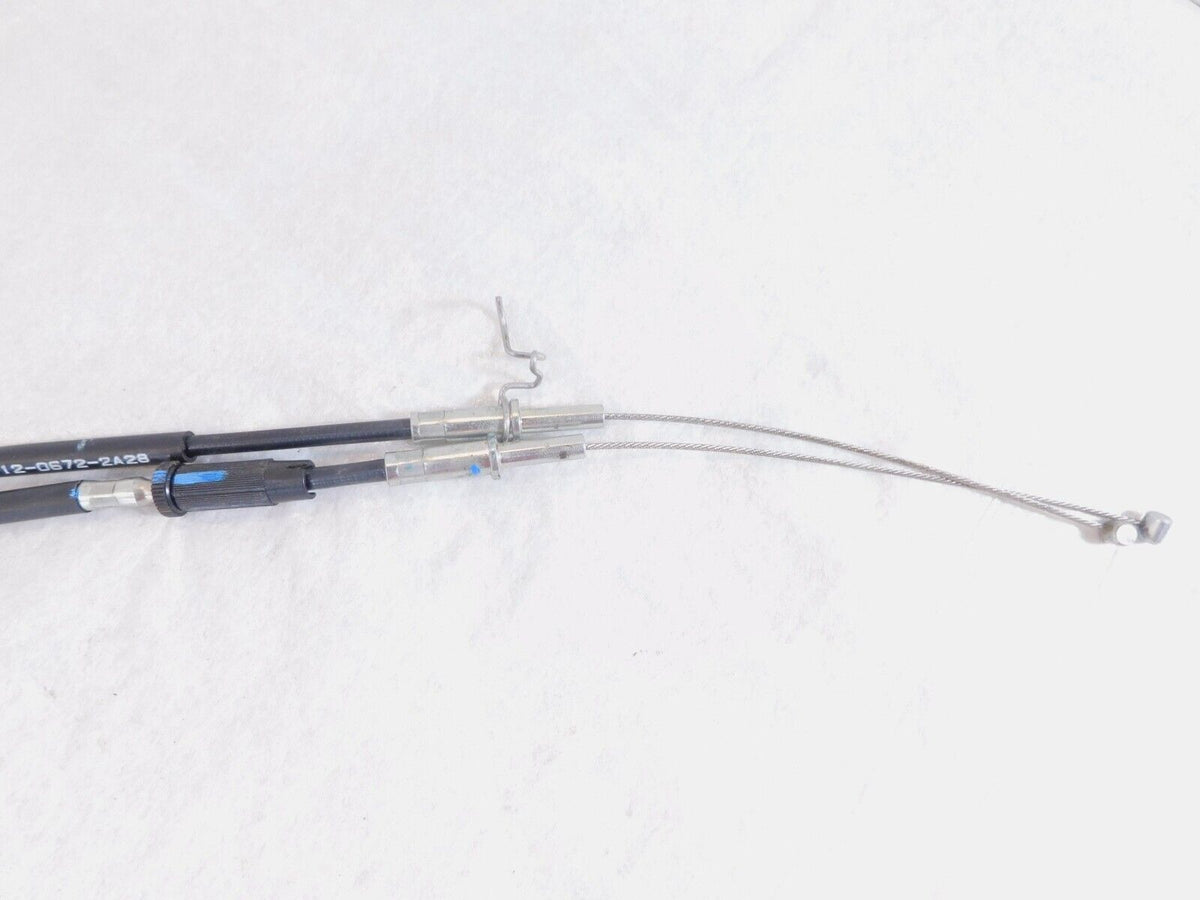 2019-2022 Kawasaki Z400 ER400 ABS Throttle Open/Close Push/Pull Cable Lines - C3 Cycle