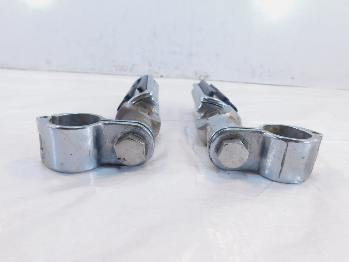 Harley Davidson Electra Glide & Road King Adjustable Highway Footrest Footpegs - C3 Cycle