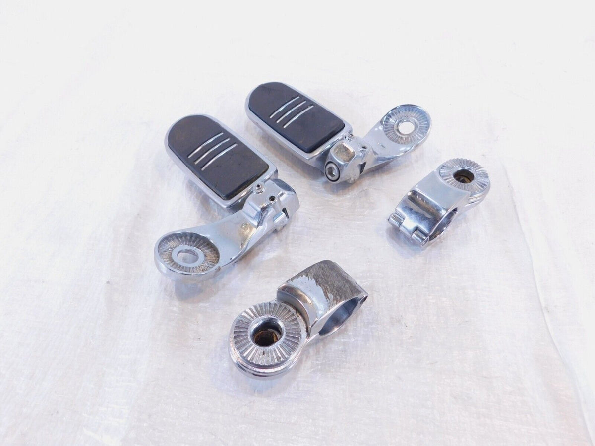 Harley Davidson Electra Glide & Road King Adjustable Highway Footrest Footpegs - C3 Cycle