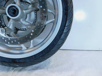 2006-2013 BMW F800ST Silver Cast Front Wheel Rim Tire & Brake Rotors 36317682013 - C3 Cycle