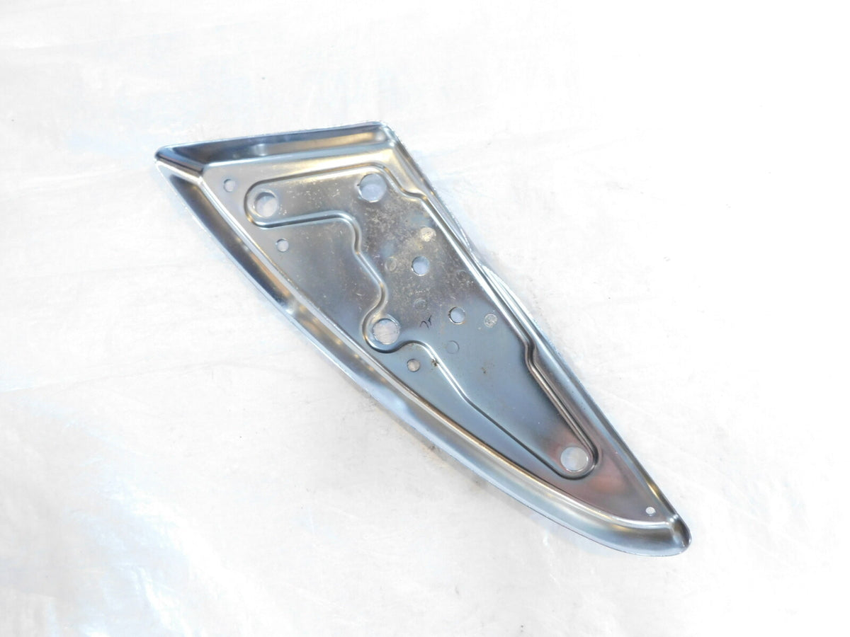 Victory Cross Roads Country & Vision Chrome Left Floorboard Footboard Plate - C3 Cycle