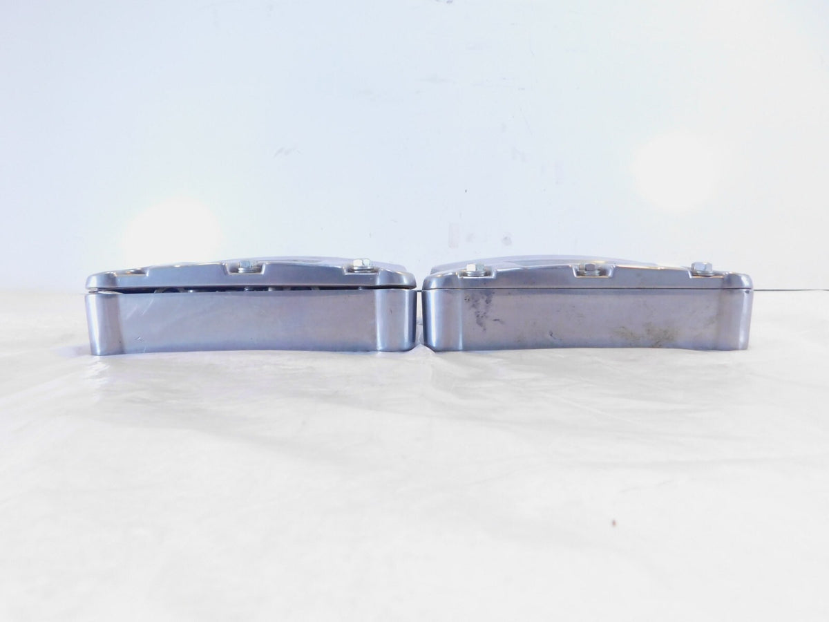 Harley Polished Twin Cam Touring Dyna Softail Cylinder Head Rocker Boxes & Arms - C3 Cycle