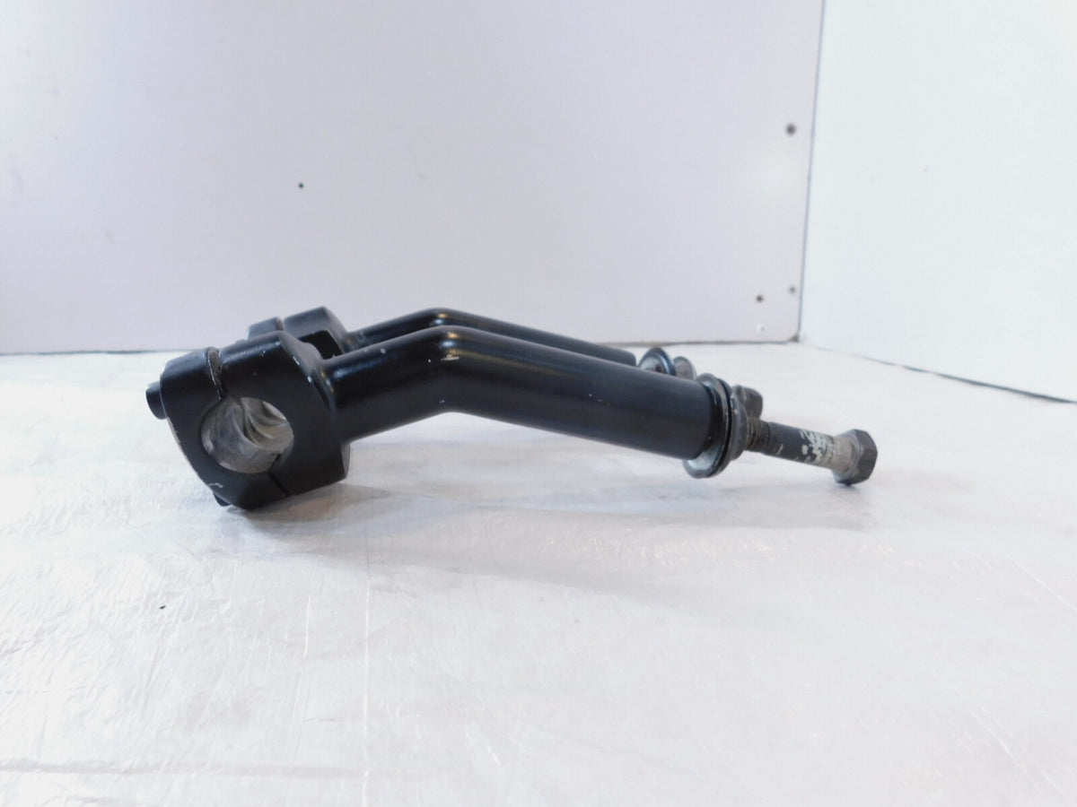 Harley Davidson Sportster 883 & 1200 Black Handlebar Riser Mount Bracket Clamps - C3 Cycle