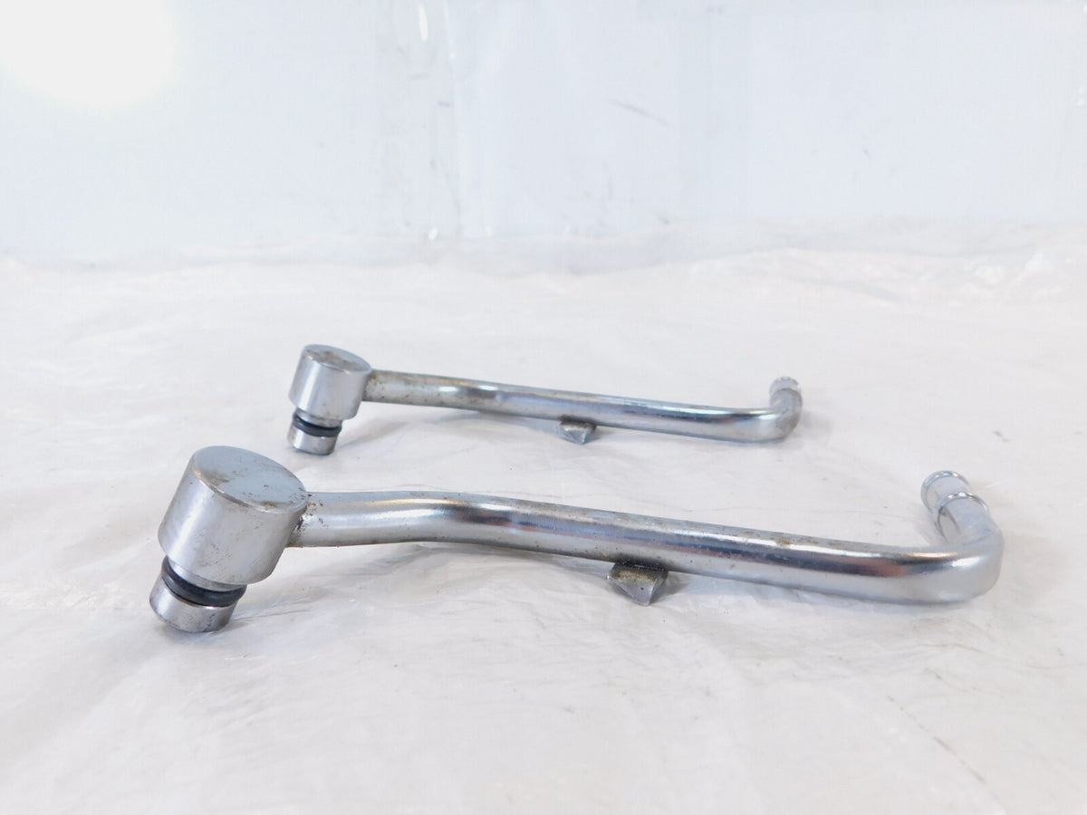 1988-1989 Goldwing GL1500 Chrome Air Feed Tubing Pipes (A) Pair 16300-MN5-004