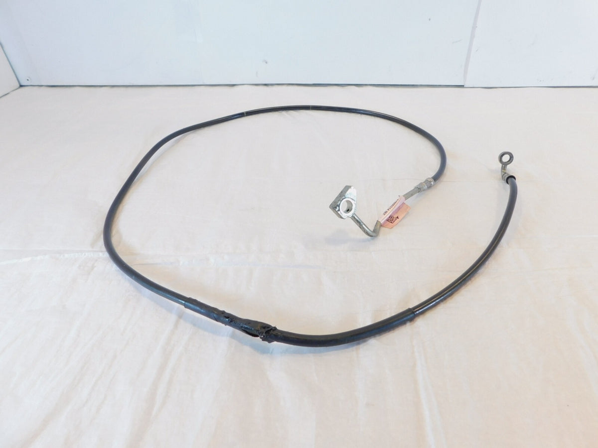 Harley Davidson Road Glide Special Black Front Caliper ABS Brake Line Hose Pipe - C3 Cycle