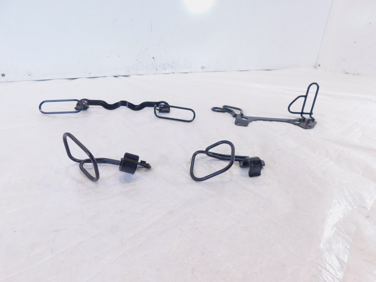Yamaha V-Star 1100 XVS1100 Classic Silverado Cable Hose & Wire Guide Bracket Lot - C3 Cycle
