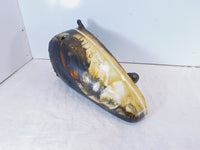 03 2003 Indian Gilroy Scout Left Side Fuel Gas Petrol Tank White- Rusty - C3 Cycle