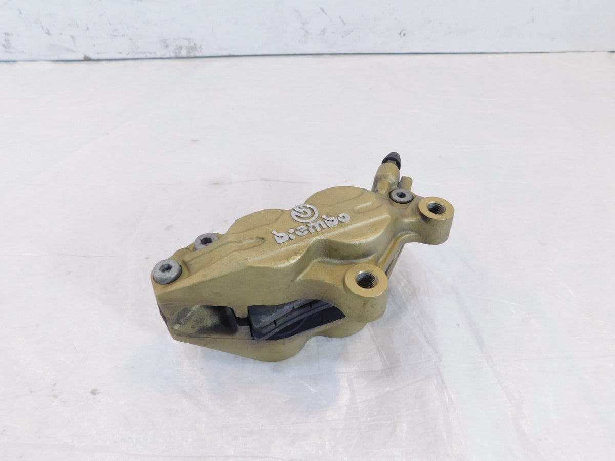 Ducati Sport-Touring Superbike Gold Brembo Front Right Wheel Disc Brake Caliper - C3 Cycle