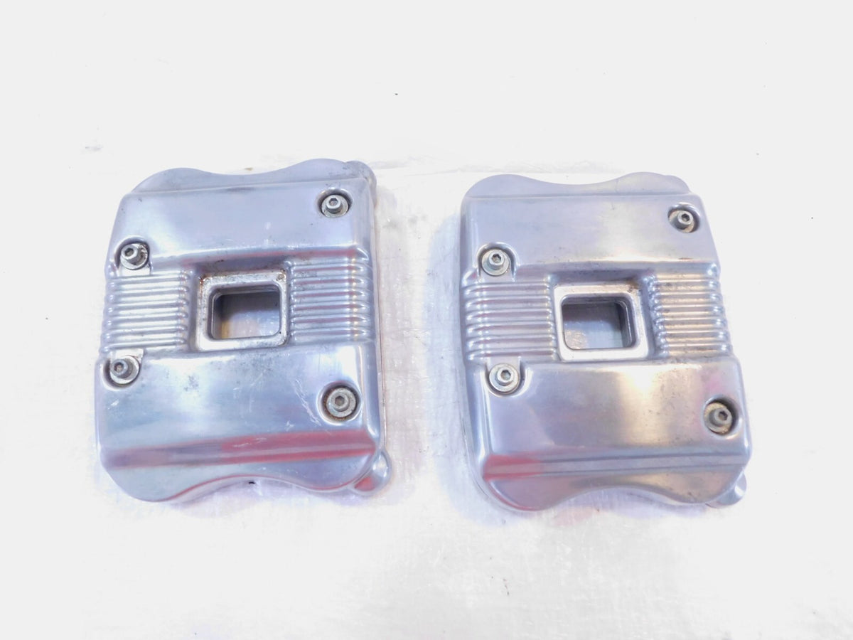 Harley Sportster 883 & 1200 Polished Rocker Box Bottom & Top Covers w/ Arms - C3 Cycle