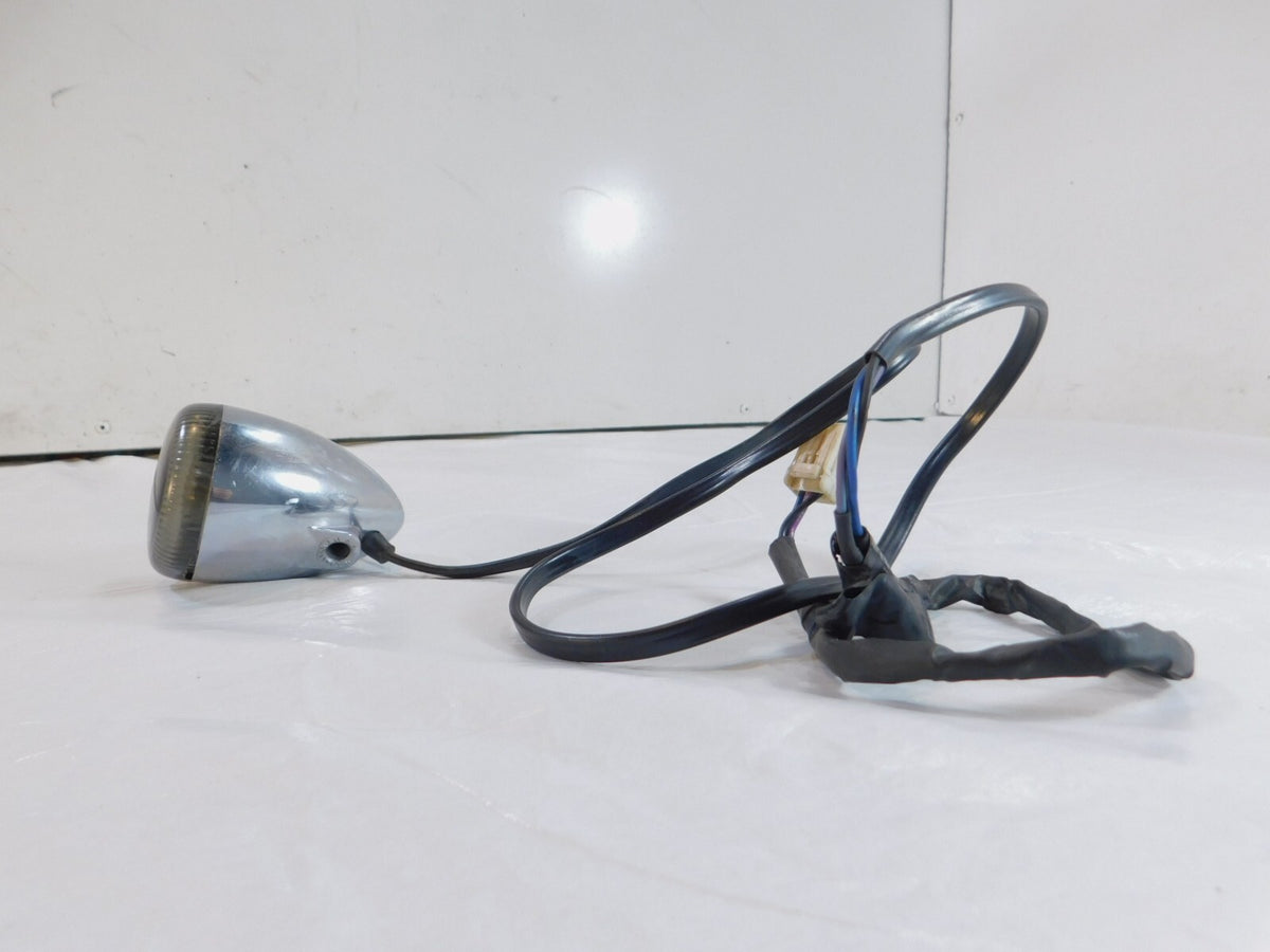 Harley Davidson Sportster Softail Dyna V-Rod Chrome Front Turn Signal Indicator