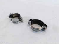 Harley Davidson FLT Tour Glide Ultra Classic Left & Right Mufffler Mount Clamps - C3 Cycle