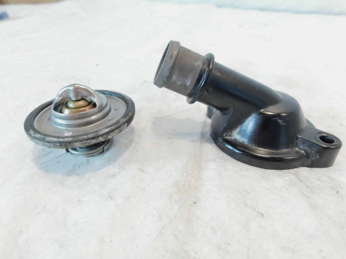 Triumph Bonneville T120 Street Twin & Thruxton Engine Coolant Thermostat & Pipe - C3 Cycle