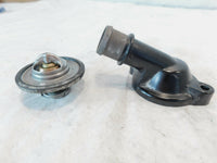 Triumph Bonneville T120 Street Twin & Thruxton Engine Coolant Thermostat & Pipe - C3 Cycle