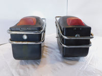 1987-1998 Kawasaki Vulcan 88 VN1500A Left/Right Rear Luggage Saddlebag Bags - C3 Cycle