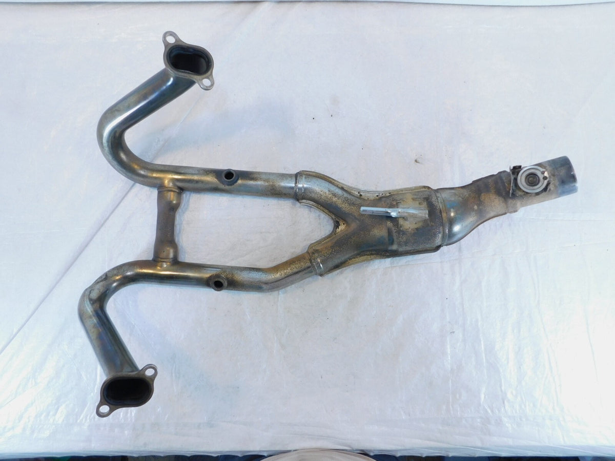 BMW R1200GS R1200R R1200RT R1200RS Exhaust Header Muffler Manifold Pipes - Dents - C3 Cycle