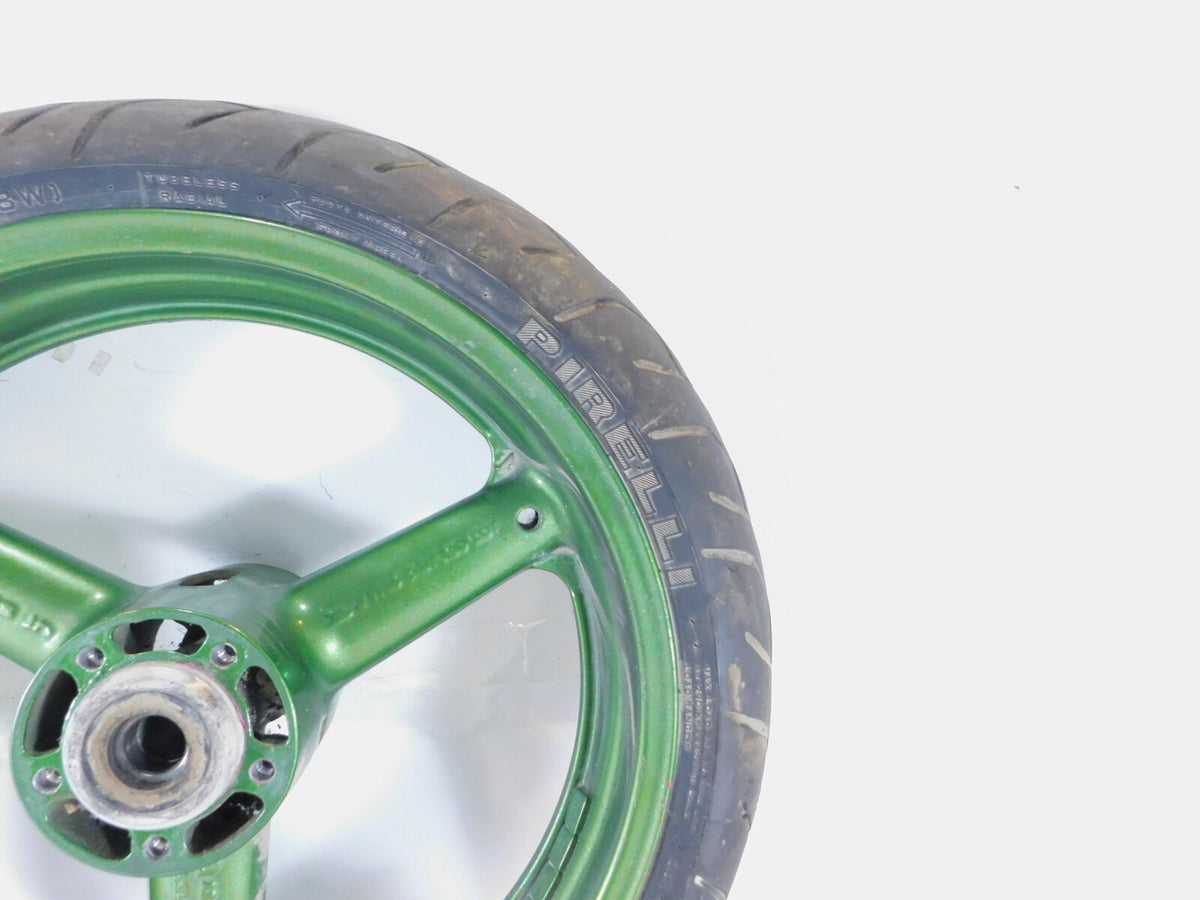 1999-07 Suzuki Hayabusa GSX1300R GSX1300RZ Hayabusa Green Front Wheel -Bent - C3 Cycle