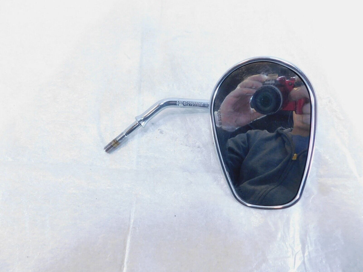 Harley Dyna Sportster Softail FXR & Sportster Right Chrome Rear View Mirror - C3 Cycle