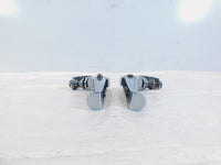 Harley Electra Glide Street Glide Road King Highway Footrest Pegs & Mount Clamps - C3 Cycle