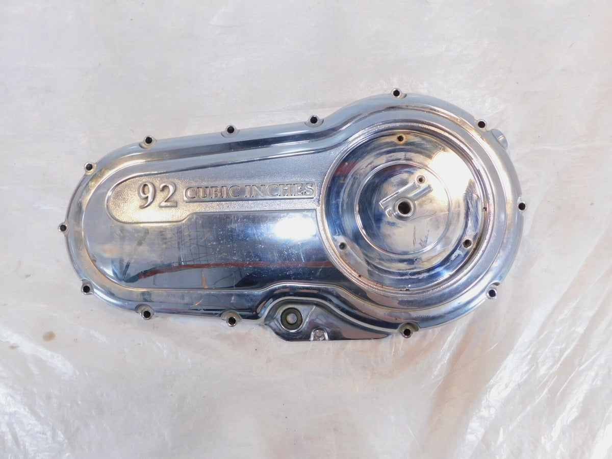 Victory Deluxe & Standard V92 Cruiser Chrome Engine Motor Left Primary Cover - C3 Cycle