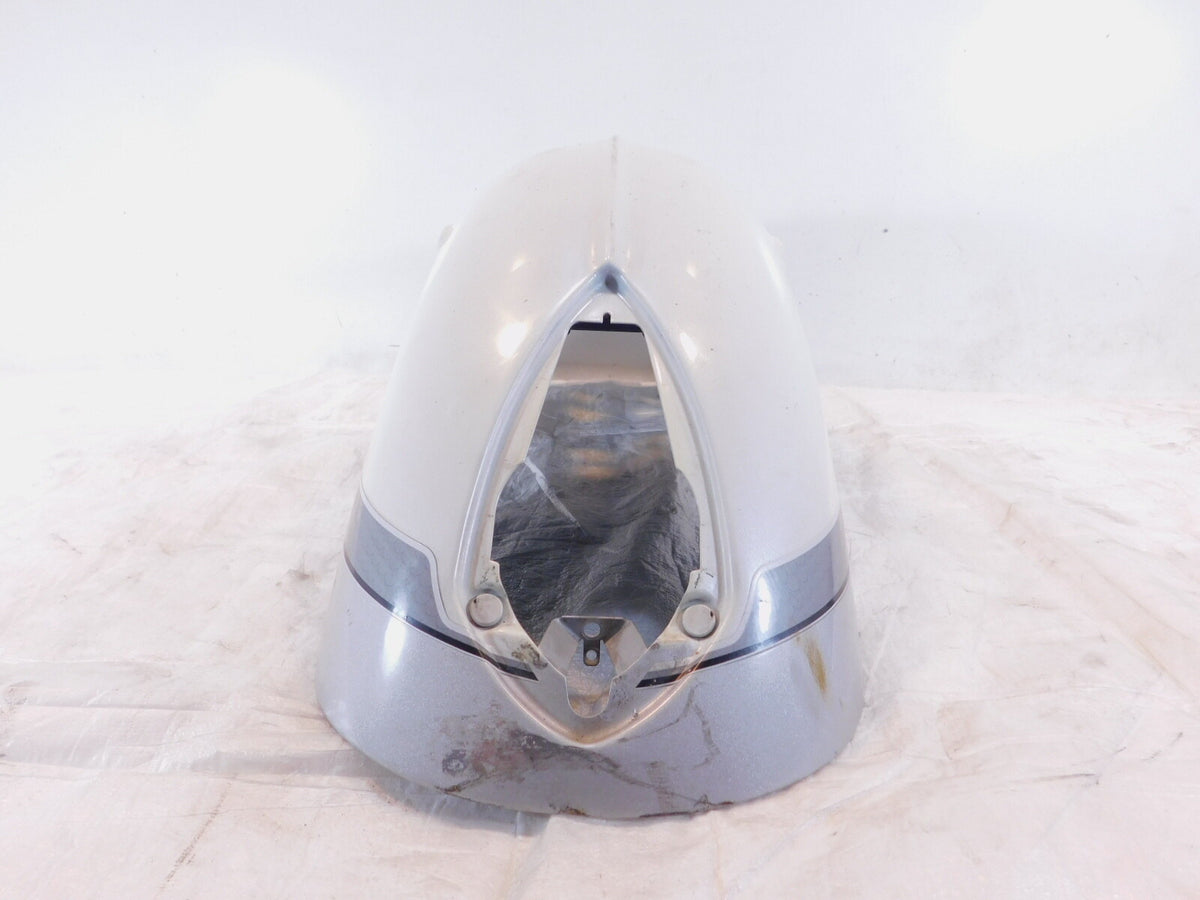 2003-2017 Victory Vegas 8-Ball White & Silver Rear Wheel Mudguard Cover Fender - C3 Cycle