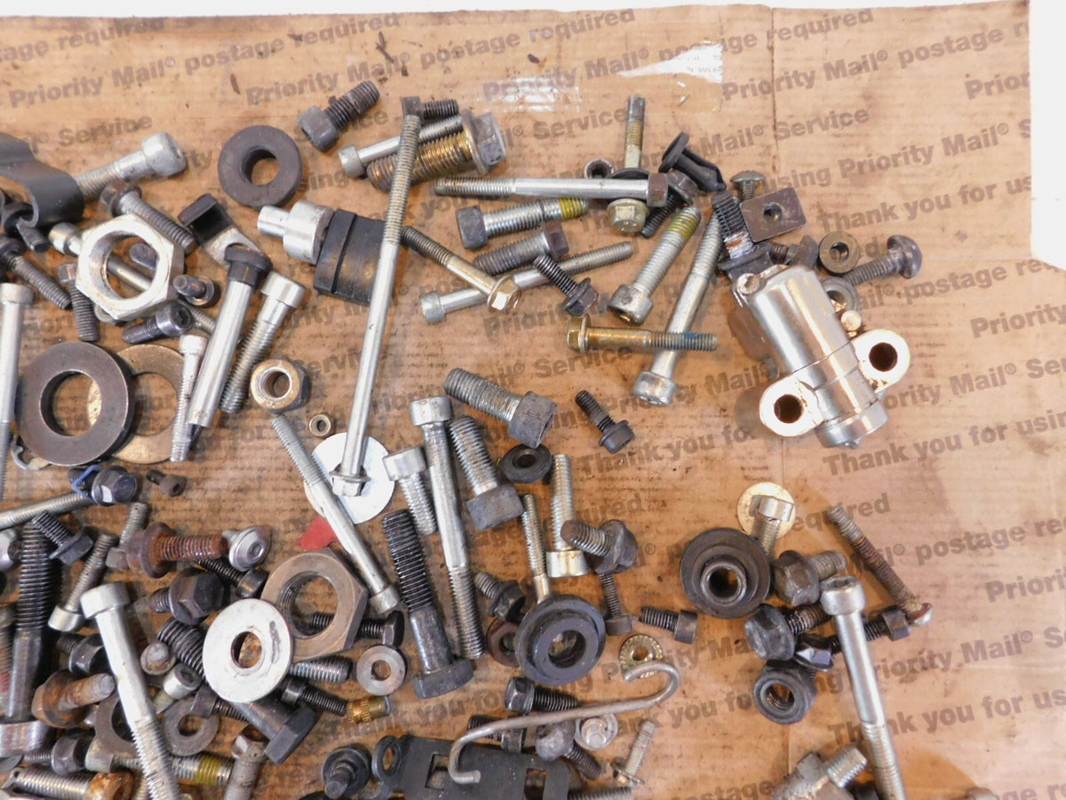 2014 14 Indian Chieftain Engine Bolts Nuts & Brackets Hardware Parts Box Lot - C3 Cycle