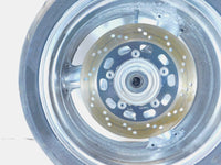 2002 2003 2004 2005 Kawasaki ZZR1200 ZX1200C Chrome Rear Wheel Rim - 17" & Rotor - C3 Cycle