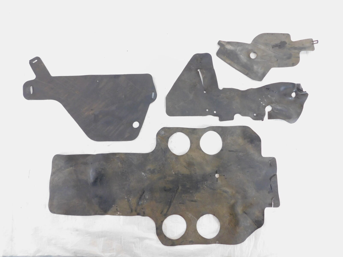 Honda ST1300 ST1300A ST1300AC ST1300P Heat Protection Shield Rubber Guard Lot - C3 Cycle