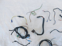 1977 77 BMW Airhead R75 R75/7 Misc Electrical Wiring Wire Plug Sub Harnesses Lot - C3 Cycle
