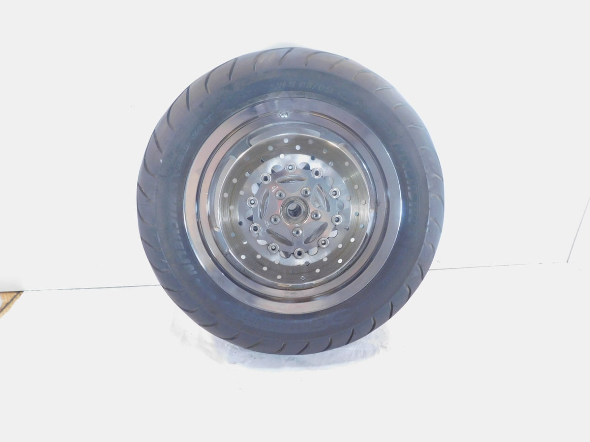 Harley Davidson Touring Road Street & Electra Glide Chrome Rear Wheel Rim & Tire - C3 Cycle