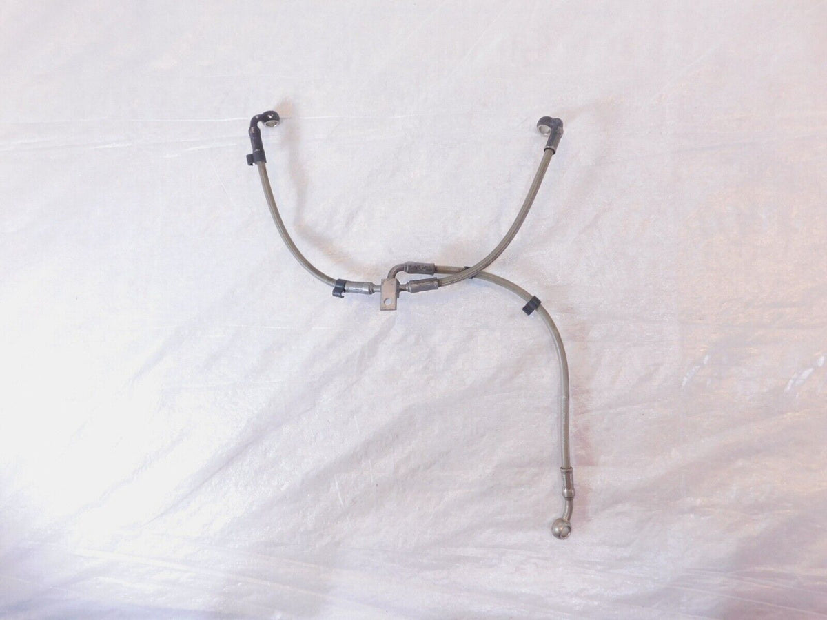 BMW K1200R K1200S K1300 K1300R K1300S Front Wheel Brake Caliper Hose Pipe Line - C3 Cycle