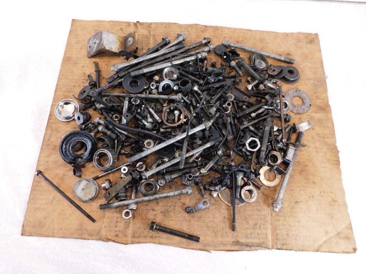 1991 Kawasaki Ninja ZX-11 ZX1100 Misc Nuts Bolts Brackets Hardware Parts Box Lot - C3 Cycle