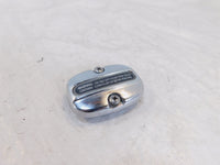 Harley Road King Street & Electra Glide Chrome Rear Master Cylinder Cap Lid - C3 Cycle