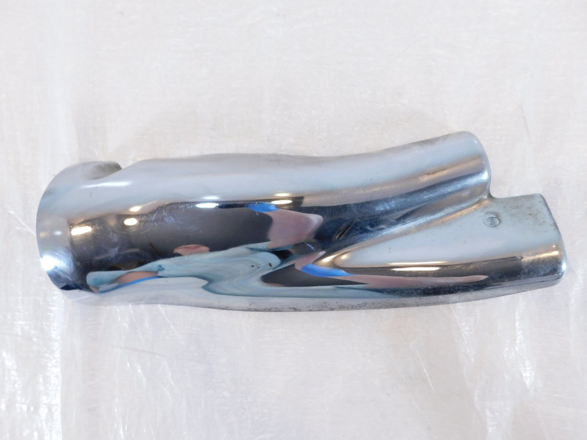 1997-03 Honda GL1500 GL1500C Valkyrie 1500 Chrome Left Exhaust Pipe Heat Shield - C3 Cycle