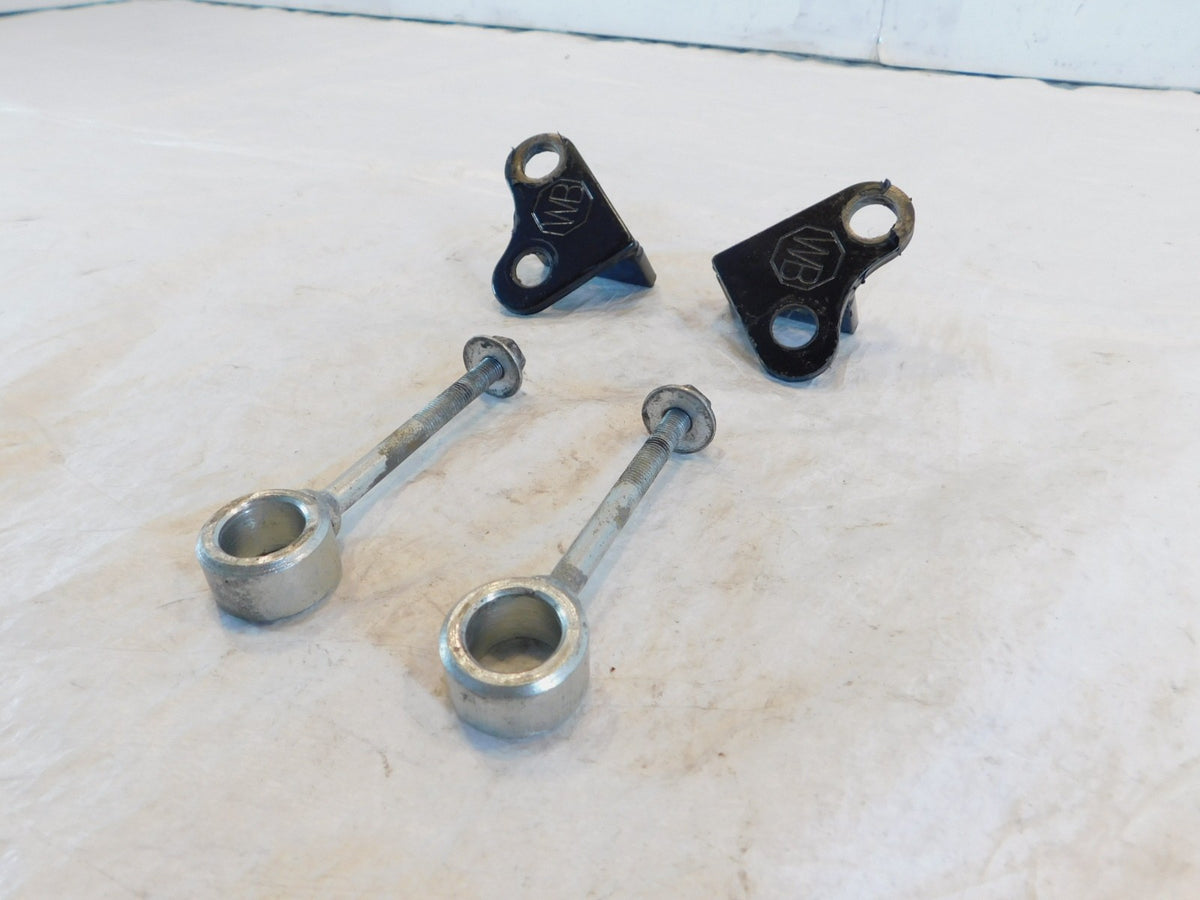 Harley Davidson Road King & Electra Glide Rear Shock Absorber Lowering Brackets - C3 Cycle