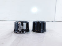 Harley Davidson Touring Dyna & Softail Willie G Skull Front Axle Nut Covers - C3 Cycle
